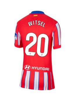 Atletico Madrid Axel Witsel #20 Heimtrikot für Frauen 2024-25 Kurzarm